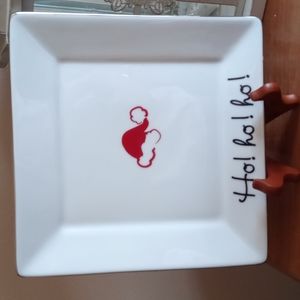Christmas Ho Ho Plate